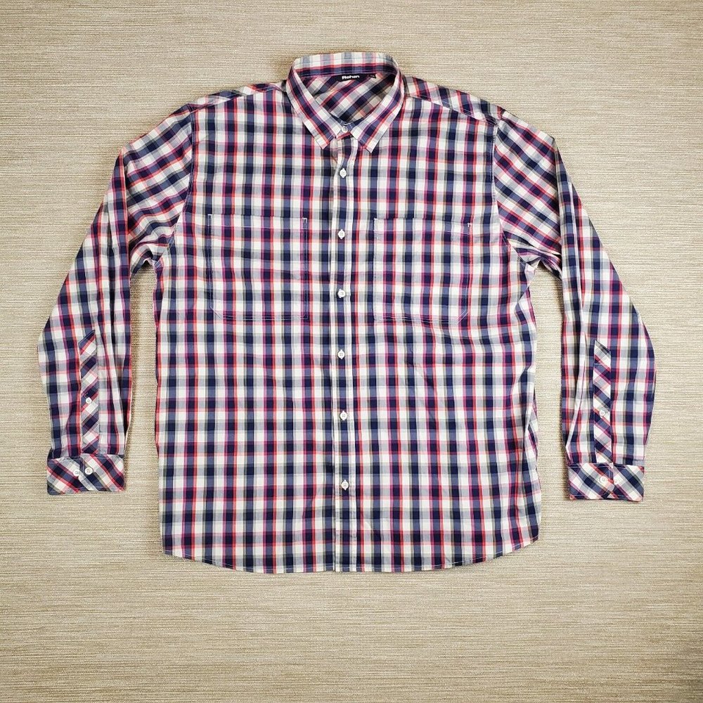 Rohan Shirt Mens XL Fenland Classicore Preppy Normcore Heritage Casual Minimal